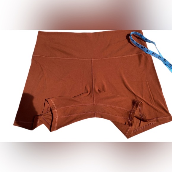 lululemon athletica align short 6” Dark Terracotta size 16 - Picture 13 of 15